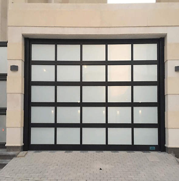 Sectional Garage Door with Pedestrian Door – Secure overhead door with integrated access entrance